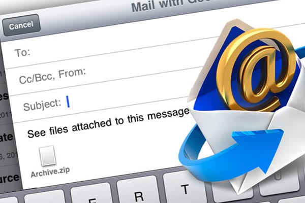Đính kèm tệp dễ khiến email bị đánh dấu spam